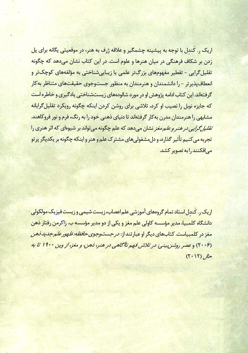 تقلیل گرایی در هنر و علم مغز