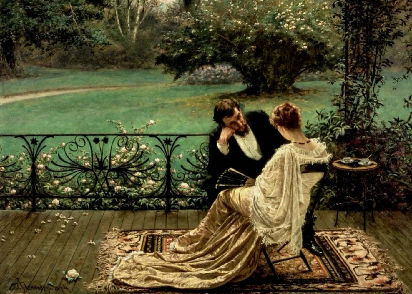 نقاشی Lovers
