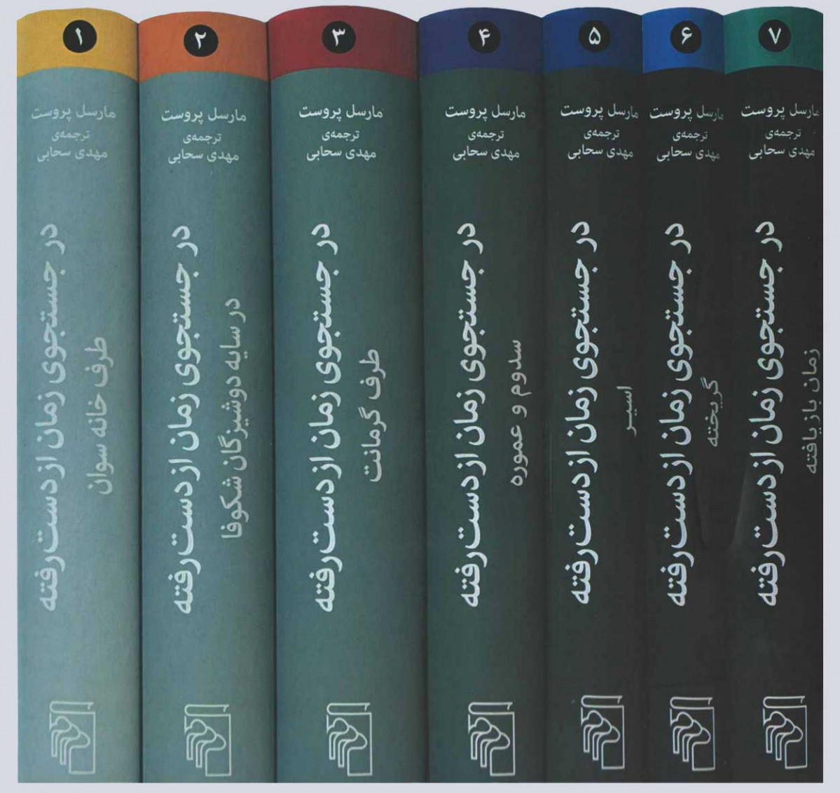 در جستجوی زمان از دست رفته (7 جلدی)